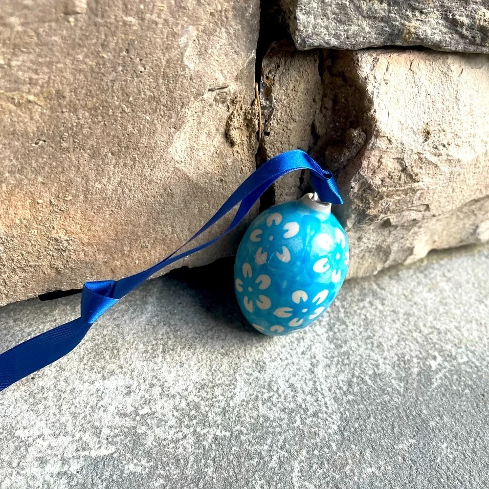 Polish Pottery-Terrain-Ceramic Easter Egg XS
